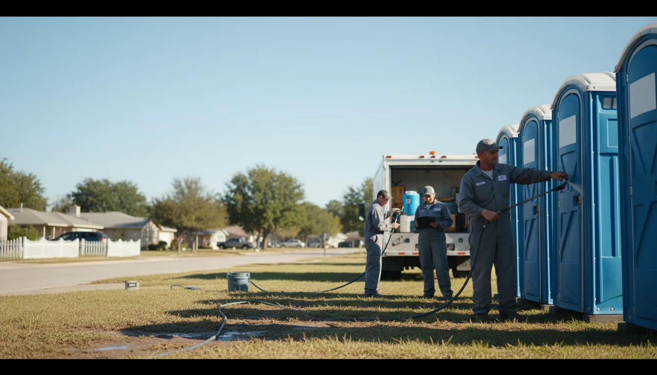 Long-Term Portable Toilet Rental in Gladstone, NM near me
